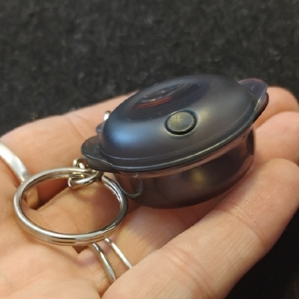 Vintage Tupperware keychain